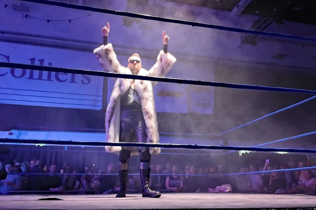 Wrestling i Norge: Show og underholdning med Norsk eliteWRESTLING på Uken i Bergen 2026. Foto: www.sportsunderholdning.no